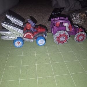 McDonald's Silver and Purple Action Vehicles